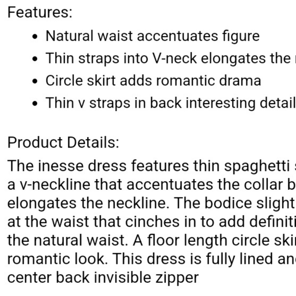 Jenny Yoo BHLDN Inesse Blue Maxi Dress Size 6 Bridemaid Wedding - Picture 12 of 12